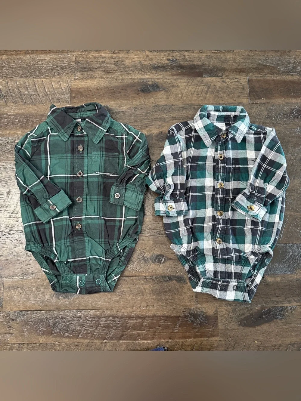 0-3M Baby Boy Fall Clothing Capsule Bundle 6Pc Flannel Sweater Puffer Vest Pants
